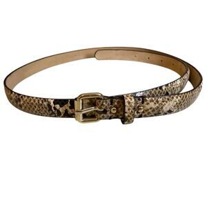 Ann Taylor Leopard Print Wide Leather Belt Ann Taylor | Accessories | Ann Taylor Leopard Print Leather  main image 3